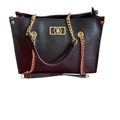 US Polo Assn  Women's Shoulder Bag Black  