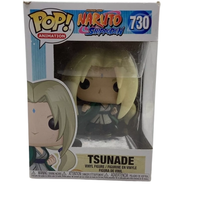  Funko Pop 730 Tsunade Naruto Shippuden Vinyl Anime Box Slightly Damaged & Sunbleached Collectables