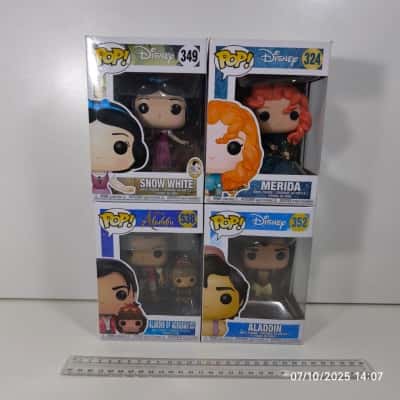 Pop Toys Disney Bundle PreOwned 4 pcs 