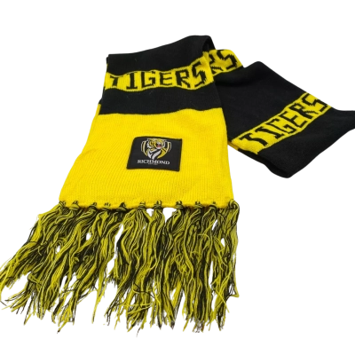 AFL Footy Scarf  Richmond Tigers 