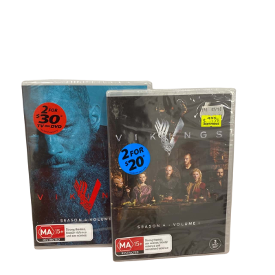VIKINGS SEASON 4 volumes 1&2