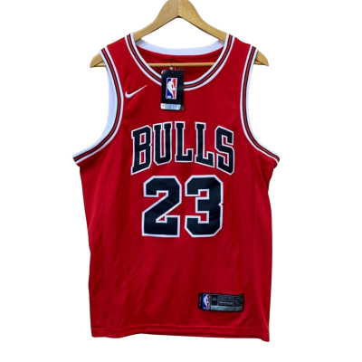 Michael Jordan Bulls Nike Swingman Jersey Men's NBA Size S Red 