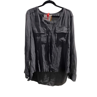 BNWT Thurley Womens Size 14 Grey Long Sleeve Top RRP $50 