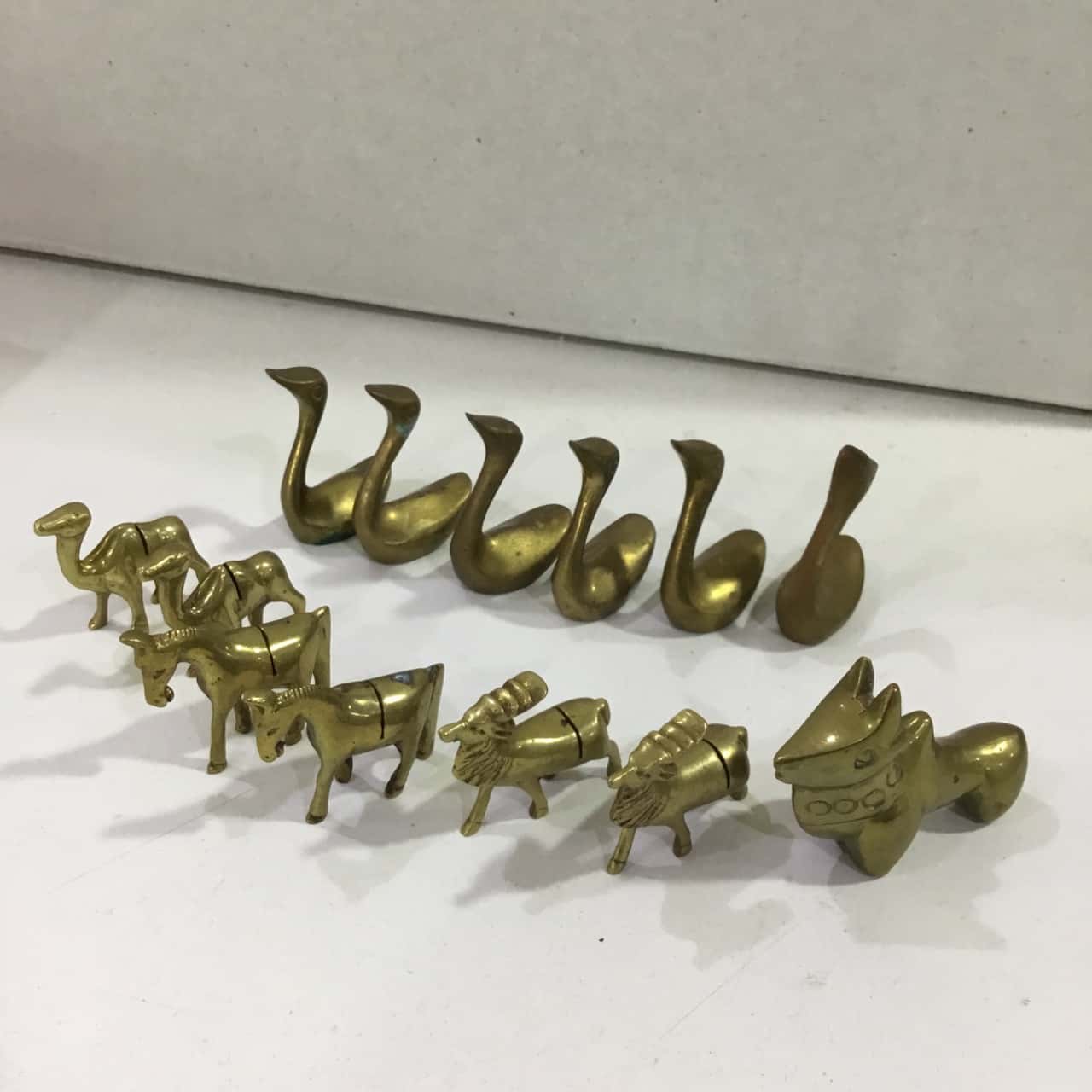 Vintage Brass Animals