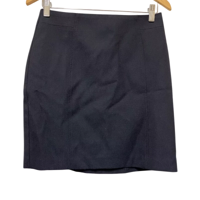 Marcs Womens  Size 8 Black  / Navy Blue Skirt