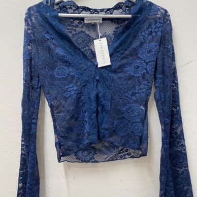  Womens  Size M Navy Blue 