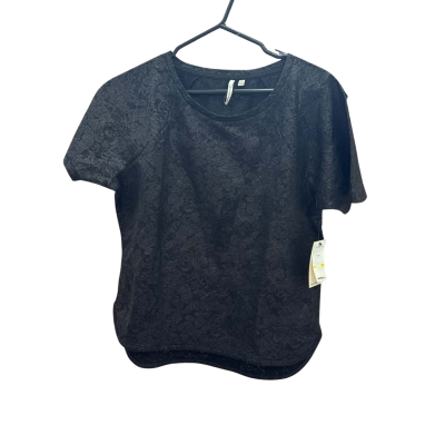 Calvin Klein Womens  Size M Black Top