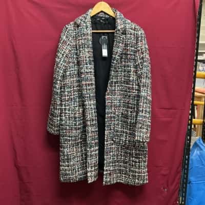 Fate & Becker Womens Size 10 Multicoloured Coat