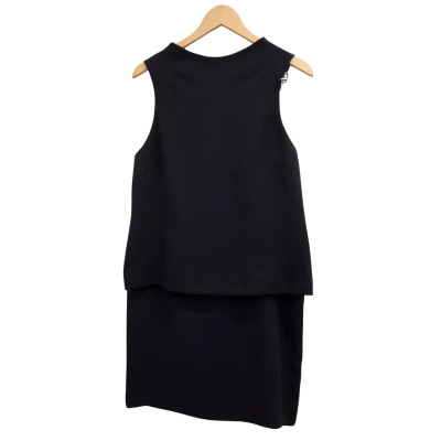 Carla Zampatti Womens Top and Skirt Set Size 12 Black  