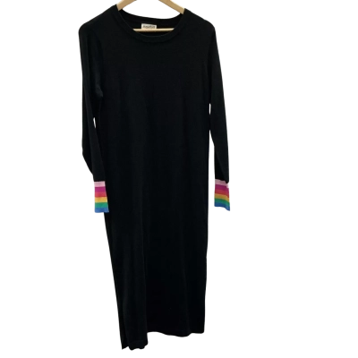 Sugarhill Womens  Size 14 Midi Dress Black