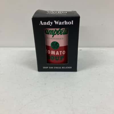 Andy Warhol Soup Can Stress Reliever 