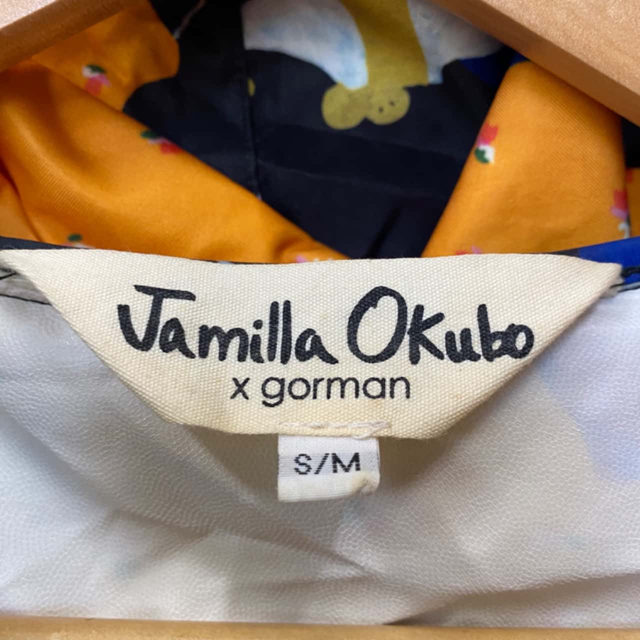 Gorman / Jamilla Okubo Patterned Rain Jacket Size S/M(s)