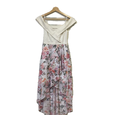 Forever New Womens  Size 8 Green / Pink  / White Dress 
