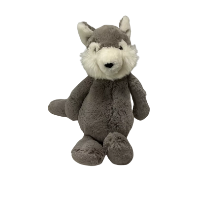 Jellycat “Bashful Wolf” plush