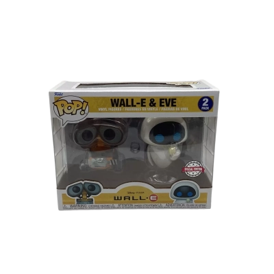 Funko Pop! Wall-E & Eve 2pk Special Edition Sealed