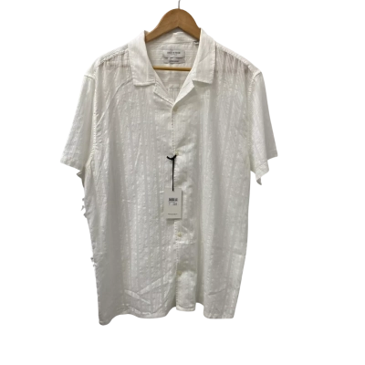 Industrie Mens  Size XL Short Sleeve Shirt White 