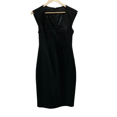 Karen Millen Womens  Size 12 Sleeveless Dress Black