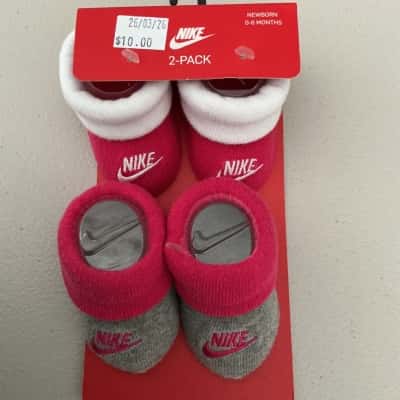 Nike baby sock/booties 2(4)pack