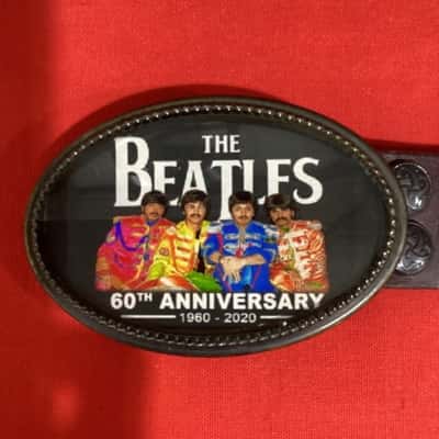 60th Anniversary Beatles Belt 1960-2020