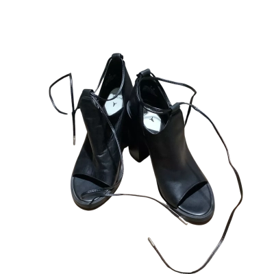 Windsor Smith Womens Tiara Leather Heels Black  Size 7.5 (CAB)