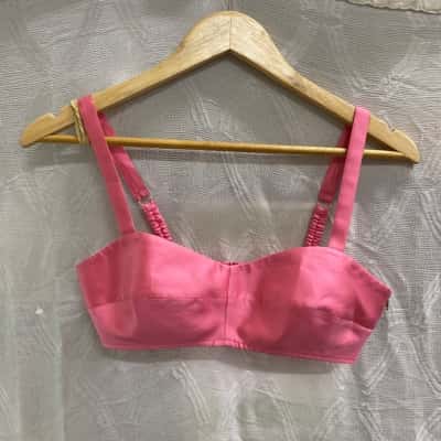 Oroton Womens  Size 4 Bralette Pink  