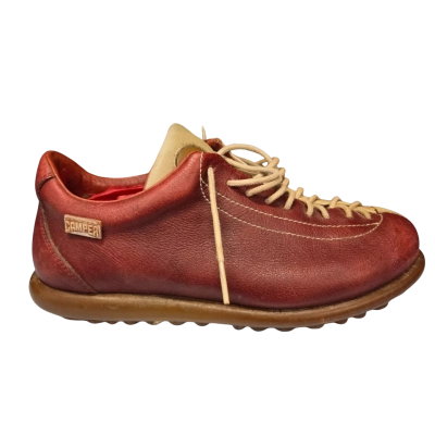 Camper Twins Womens  Size 37 Sneakers Beige / Red 