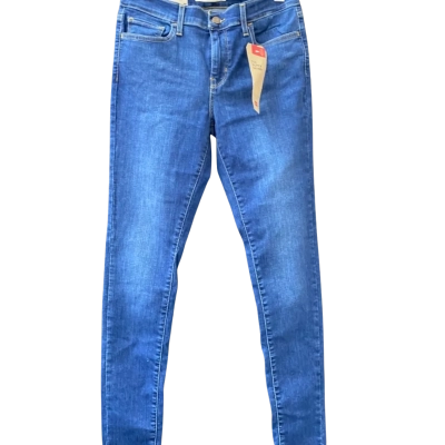 Levi's Size 29 Mid rise 710 Super Skinny Jeans Blue BNWT