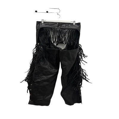 Moto Armour Mens  Size XL Leather Pants Black  