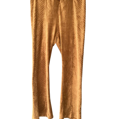 Ghanda retro pants Size L Brown / Mustard 