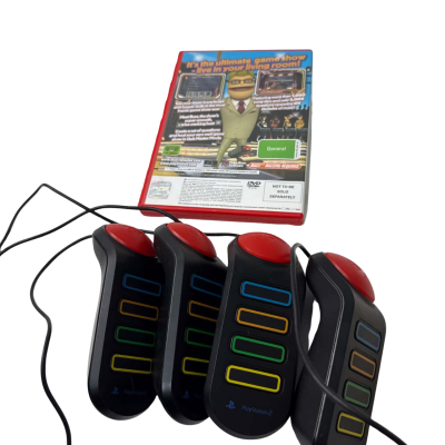 PS2 buzz and controllers