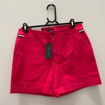 Tommy Hilfiger Womens Shorts Size 4 Pink  