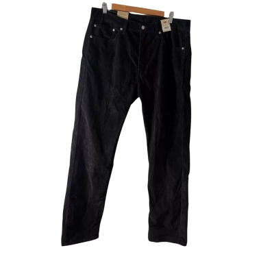 Levis Mens  Size L Straight Leg Jeans Black  