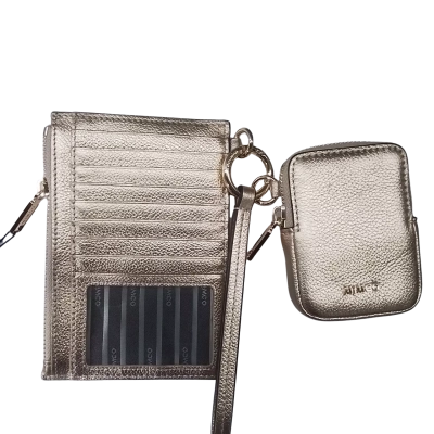 Mimco Womens Purse Travel Duo Gold 