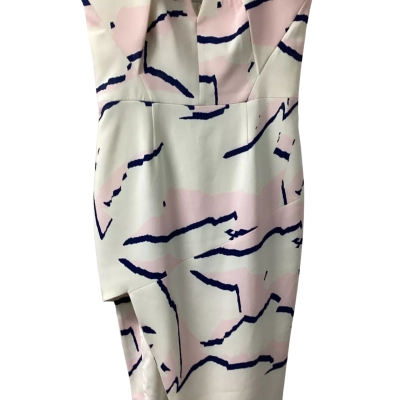 Talulah Womens  Size L Strapless Dress Blue / Pink  / White 