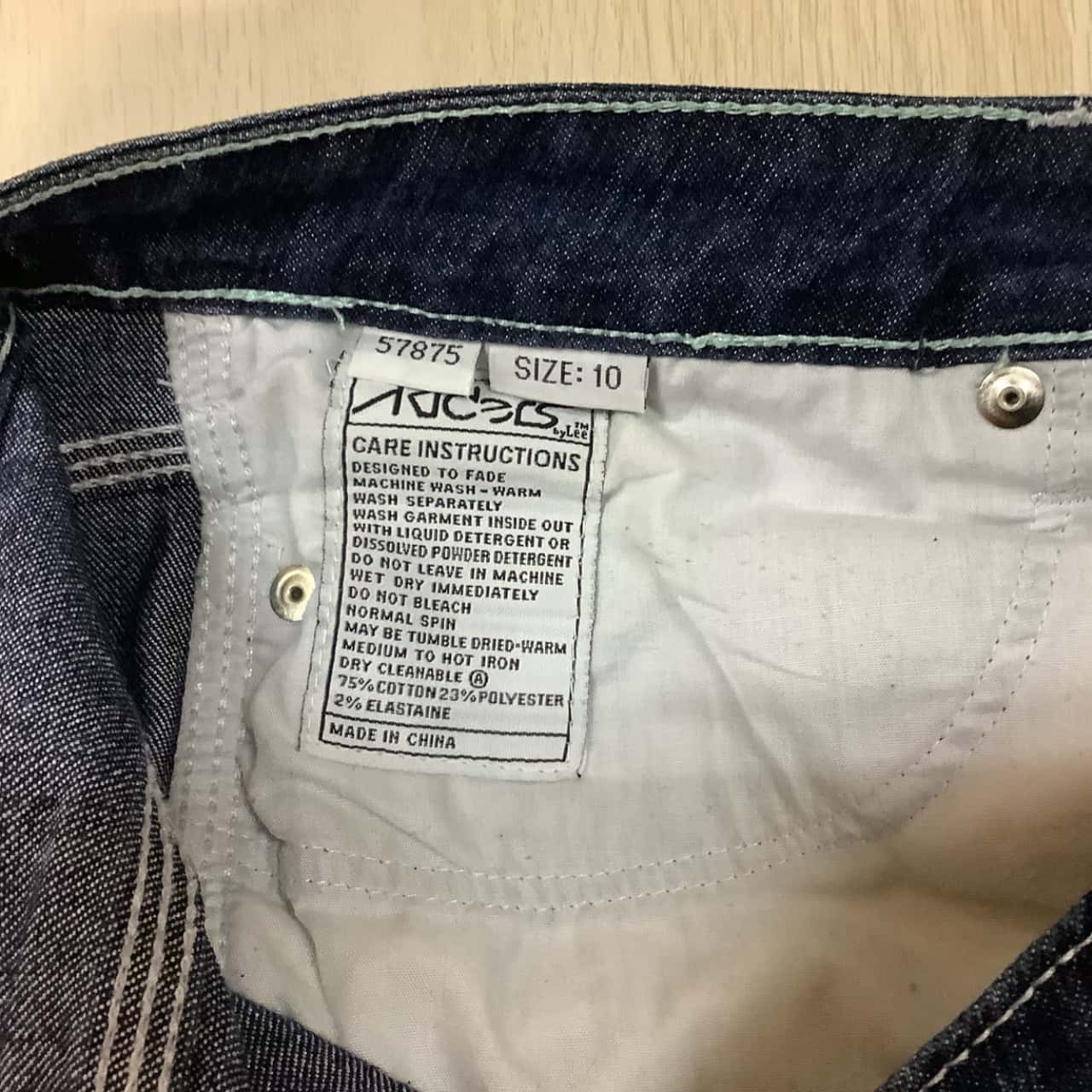Lee Womens Size 10 Skinny Jeans Blue 