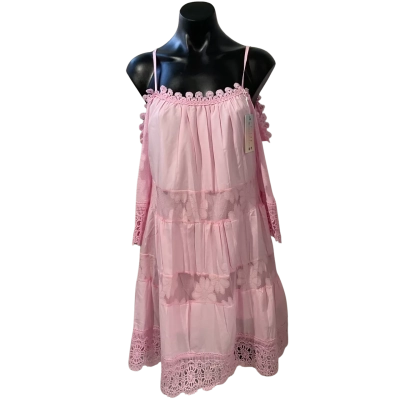 Villa vibes  Size S Casual Dress Pink  