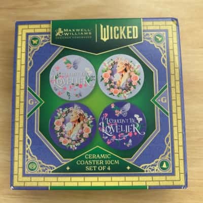 Maxwell Williams Wicked Ceramic Coasters 