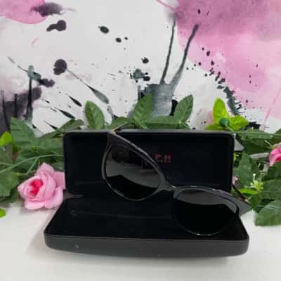 Ralph Lauren black and gold sunglasses 