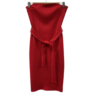 Kookai Red Polyester Dress, Size 1