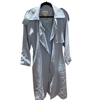 Country Road Womens  Size 12 Trench Coat Blue 