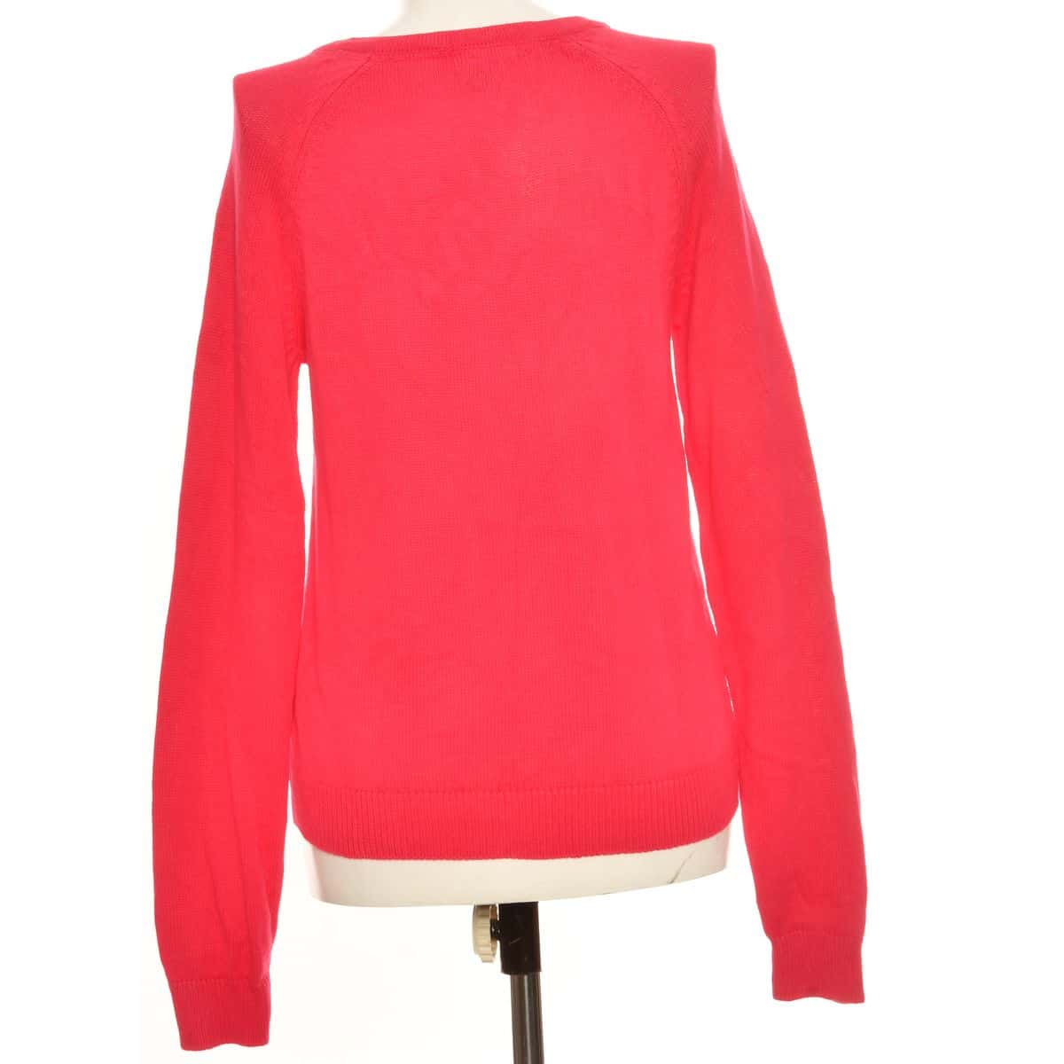 H&M Womens Size M Knit Jumper Hot Pink