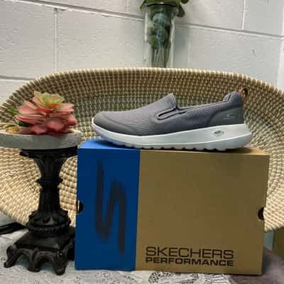 Skechers Mens  Size 42.5 Grey Sneaker
