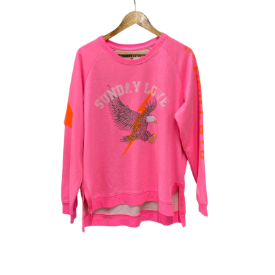 Hammill & Co Womens  Size XL Crew Neck Jumper Pink  