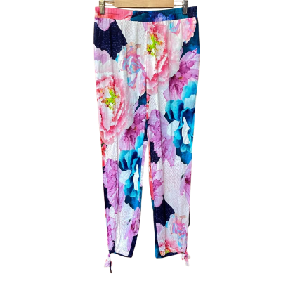Talulah Floral Patterned Pants Size L