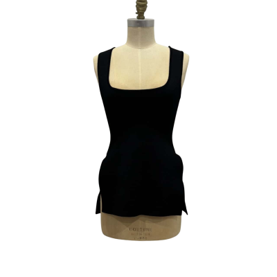 Scanlan Theodore Womens  Size M Sleeveless Top Black  