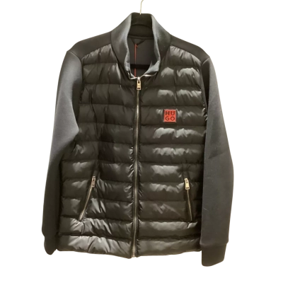 BNWT HUGO Mens Water Repelent Jacket Size L Black  