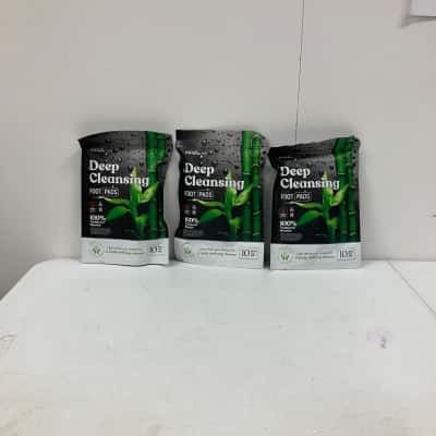 Nuubuu Deep Cleansing Foot Pads 3pk