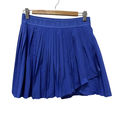 LSKD Womens  Size M Pleated Skirt/Skort Blue 