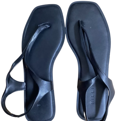 Billini dress thong sandal  Size 7 Black  