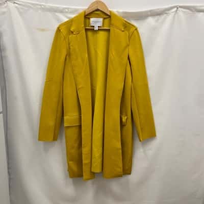 Carolina Belle Montreal Women’s Open Jacket Size L Mustard 